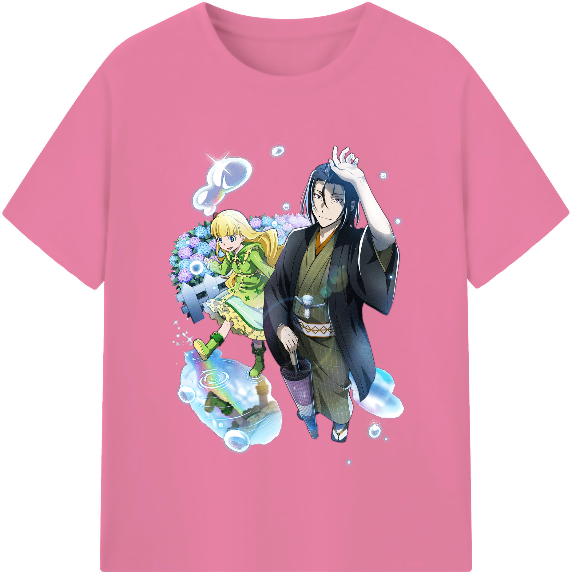 （画像用） 文豪ストレイドッグス Bungo Stray Dogs 綿100％半袖Tシャツ（フロントプリント）